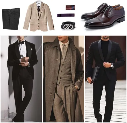Vista 5 de Zapatos planos Oxford de tacón bajo grueso para hombre, zapatos planos Brogue de cuero genuino con cordones