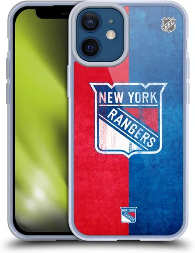 Vista 206 de Head Case Designs Funda de gel suave con licencia oficial de la NHL Camouflage New York Rangers compatible con Apple iPhone 7 Plus/iPhone 8 Plus