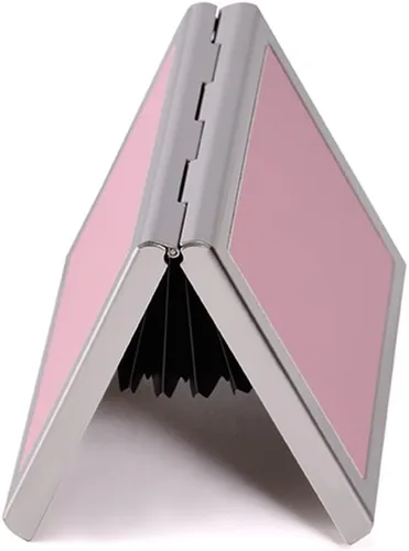 Vista 8 de Soporte de tarjeta de crédito RFID de metal para tarjetas de crédito para mujeres y hombres