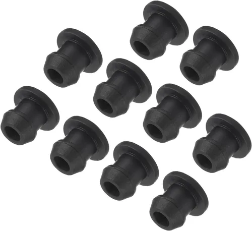 Vista 70 de MECCANIXITY Tapones de silicona con bloqueo de clic para cubrir agujeros de panel, sello de panel de goma tipo empotrado redondo para antepechos