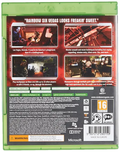 Vista 2 de Rainbow Six Vegas - Classics Edition (Xbox 360)