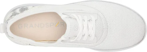 Vista 5 de Cole Haan Grandsport Journey - Tenis para mujer, Mahogany Rose Metallic Knit-ma