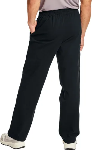 Vista 2 de Hanes - Pantalones deportivos Essentials de algodón para hombre con bolsillos, 33pulgadas