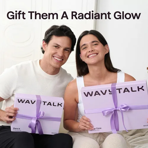 Vista 11 de Wavytalk Máscara de terapia de luz roja para cara, ELLE mejor herramienta Rosa