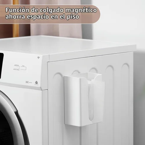 Vista 5 de SUBEKYU Soporte magnético para hojas de secadora para lavandería Sin tapa
