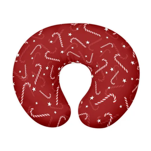 Vista 18 de Funda de almohada de lactancia de alpaca arcoíris para alimentación con biberón, funda de almohada de lactancia transpirable extraíble para bebé