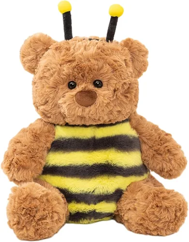 Vista 10 de Oso de peluche suave, juguetes de peluche con disfraz de mariquita, oso de peluche, disfraz de mariquita, oso de peluche, regalo para niños y amantes