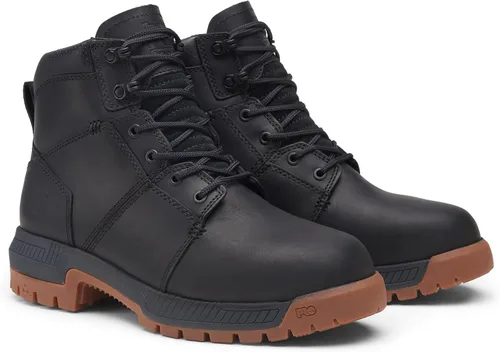 Vista 2 de Timberland PRO Montauk - Puntera de seguridad de acero de 6 pulgadas para hombre Negro/Chicle