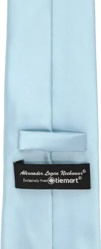Vista 76 de tiemart Corbata de color sólido para hombre Longitud estándar