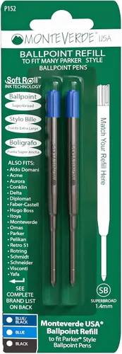 Vista 3 de Monteverde Ballpoint Refill to Fit Parker Ballpoint Pens (P15)