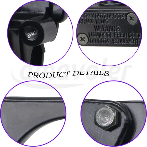 Vista 4 de Bomba de palanca de cilindro maestro de freno delantero derecho apta para GY6 50cc 125cc 150cc 250cc Scooter ATV Dirt Pit Bike