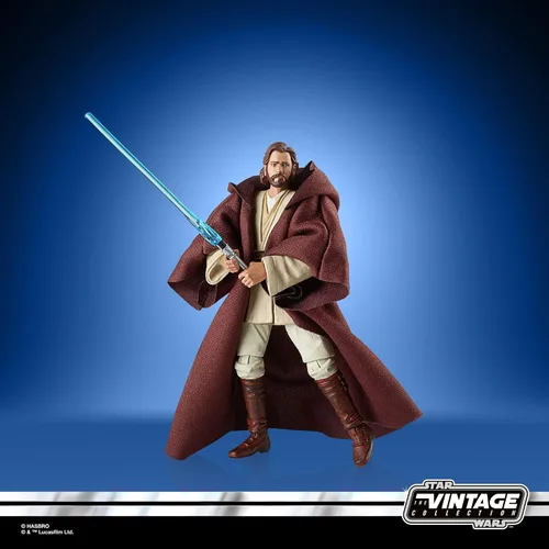 Vista 4 de STAR WARS The Vintage Collection OBI-Wan Kenobi Toy VC31, figura de acción de ataque de los clones a escala de 3.75 pulgadas, juguetes para niños