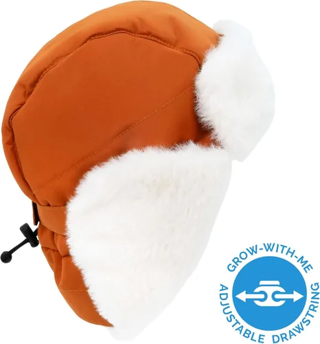 Vista 7 de JAN & JUL Gorro de invierno impermeable para bebés y niños