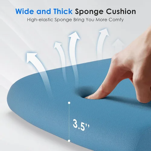 Vista 13 de Soohow Silla de oficina ergonómica, silla de escritorio de malla con reposabrazos, silla de oficina de respaldo alto con soporte lumbar ajustable