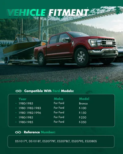 Vista 2 de SCITOO 6 piezas de extremos de barra de dirección de suspensión para Ford F-150 RWD 1980-1996