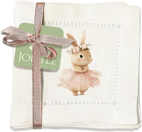 Vista 22 de Jolitee Servilletas decorativas de cóctel con punto vainica, 6 x 6 pulgadas, lavables, similares al lino, hechas a mano para el entretenimiento