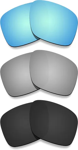 Vista 10 de Lentes de repuesto polarizadas prémium de 0.059 in para gafas de sol Oakley Holbrook XL OO9417 - MultiOptions