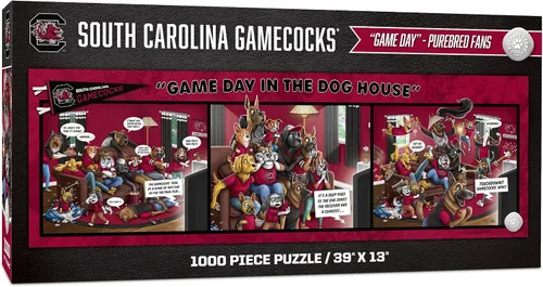 Vista 28 de YouTheFan NCAA Game Day in The Dog House - Rompecabezas de 1000 piezas