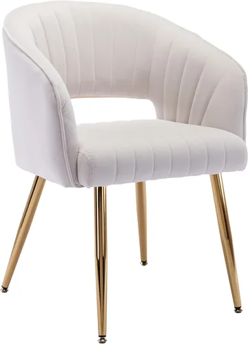 Vista 20 de KCC Silla de Escritorio Moderna de Terciopelo Sillón de Acento Tapizado Sillas Copetudas Sillas de Comedor, Sillas de Tocador Copetudas Silla