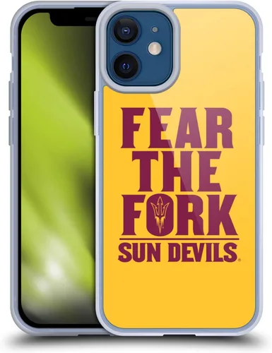 Vista 84 de Head Case Designs Funda de gel ASU Camou con licencia oficial de la Universidad Estatal de Arizona [protección de grado militar] compatible