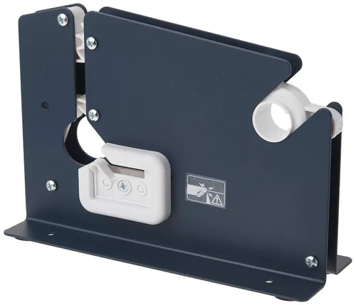 Vista 2 de Tach-It E7R Sellador de Bolsas con Cinta de Acero y Recortador de Bolsas, Azul