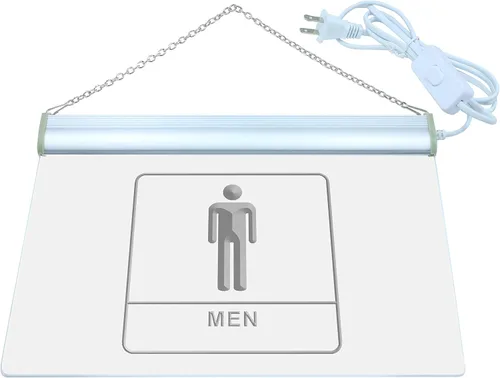 Vista 2 de ADVPRO i1015-b - Letrero de luz de neón para hombre y niño