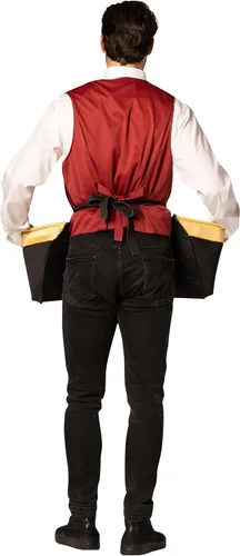 Vista 3 de Rasta Imposta Distribuidor de póquer con disfraz de mesa para hombre