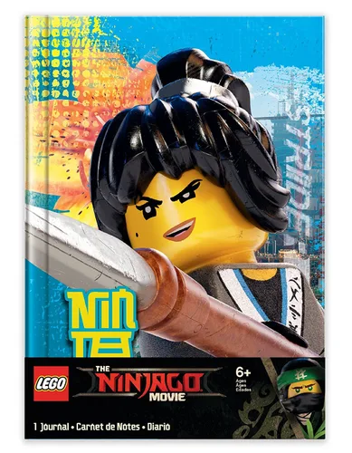 Vista 2 de IQ Lego Ninjago Movie NYA - Cuaderno de notas (96 páginas) Tapa dura