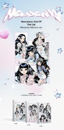Vista 2 de NewJeans - 2º EP Get Up [Ver. Álbumes Weverse] (Ver. aleatoria)
