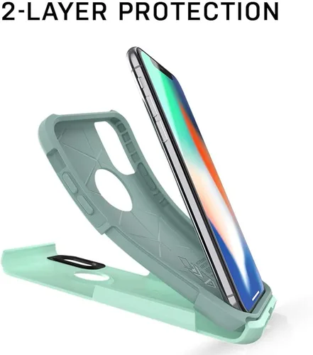 Vista 7 de OtterBox Commuter Series - Funda para iPhone Xs Max (solo incluye paño de limpieza)