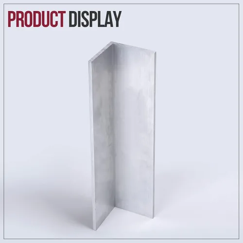 Vista 6 de 13 pulgadas de barra angular de aluminio, 3" x 3" x 1/4" de ángulo de aluminio 6061, material de moledor T6511 de 1/4" de espesor 1 pieza