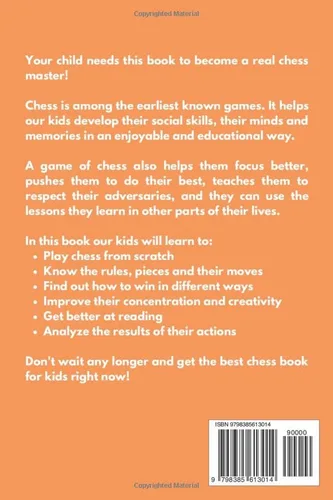 Vista 2 de Chess for Kids My First Book To Learn How To Play Chess Unlimited Fun for 8-12 Beginners Rules and Openings.