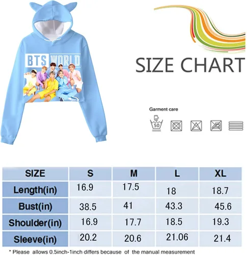 Vista 3 de TluClth Sudaderas con capucha para mujer, sudaderas con capucha Hallyu