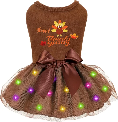 Vista 9 de Traje de cumpleaños para perro: vestidos coloridos de malla del alfabeto, tutú de verano, ropa para cachorros, XS, negro Cumpleaños negro