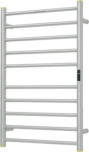 Vista 22 de Toalleros térmicos para baño, calentadores eléctricos de toallas para montar en la pared con temporizador y control de temperatura, calentador