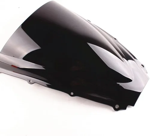 Vista 2 de Parabrisas para Triumph Daytona 675 2006 2007 2008 Deflector Parabrisas - Negro