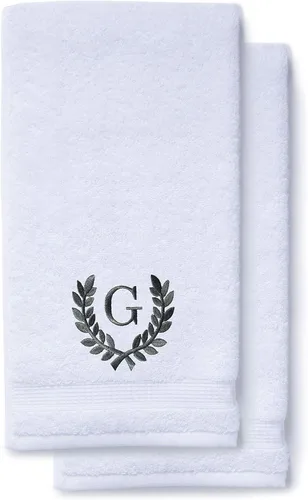 Vista 116 de Toallas de mano decorativas y con monograma para baño, cocina, maquillaje Regalo personalizado para boda-nupcial Toalla turca de lujo