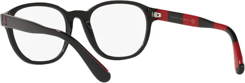 Vista 6 de POLO RALPH LAUREN mens Ph2228 Round Prescription Eyewear Frames Negro (black/Demo Lens)