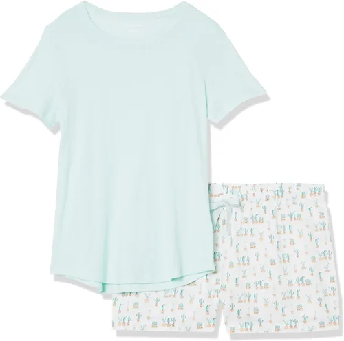 Vista 5 de Tienda Essentials Conjunto de camiseta corta de popelina para mujer