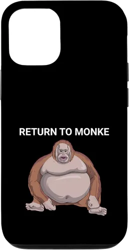 Vista 28 de Reject Humanity Return to Monkey Uh Oh Stinky Funny Monke Case for iPhone 17