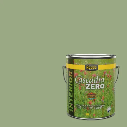 Vista 100 de Rodda Paint CASCADIA XL - Pintura satinada e imprimación para exteriores en uno, cuarto de galón, Annabel