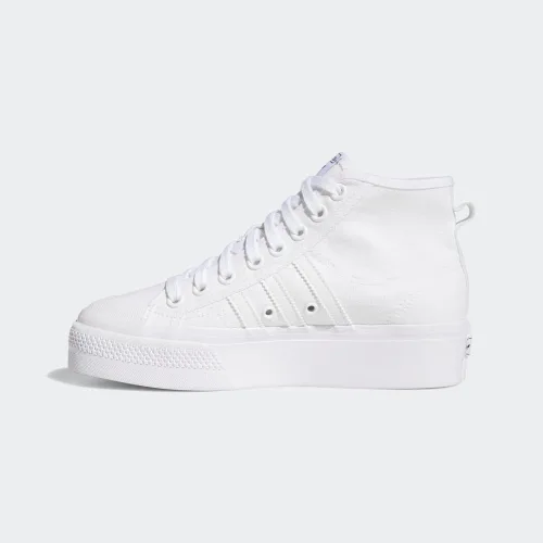 Vista 8 de adidas Originals Tenis Nizza Platform Mid para mujer