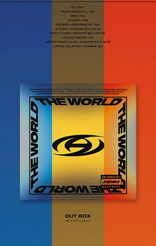 Vista 2 de ATEEZ - THE WORLD EP.1 : MOVIMIENTO Álbum A Versión 1ea Tienda Tarjeta Regalo K-POP SELLADO