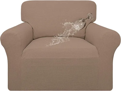 Vista 67 de Easy-Going - Funda para sofá 100% impermeable de ambos lados, funda de jacquard elástica, protector de muebles a prueba de derrames, para niños