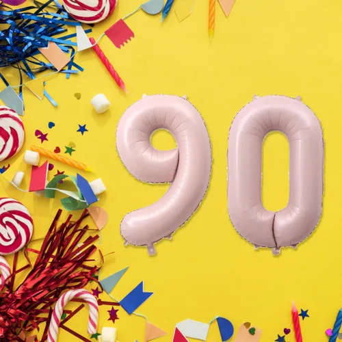 Vista 7 de Globos de papel de aluminio de 40 pulgadas con el número 22, decoraciones para fiesta de cumpleaños número 22, boda, despedida de soltera