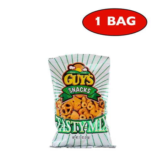 Vista 7 de Guys - Papas fritas de crema agria y cebolla, bocadillos saludables y salados con una mezcla única de especias, papas fritas naturales, papas fritas
