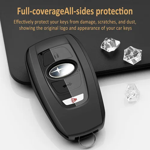 Vista 2 de Funda para llave de coche Subaru, Crosstrek Ascent BRZ Forester Impreza Legacy Outback Solterra WRX, accesorios