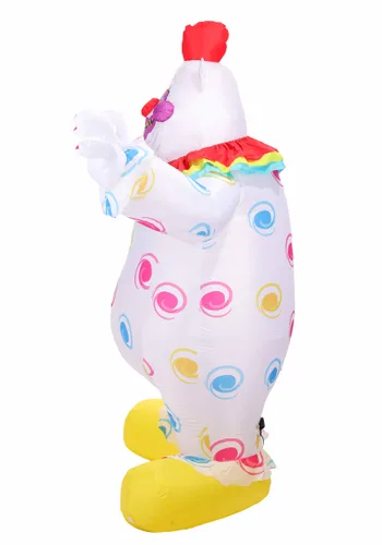 Vista 5 de Decoración Inflable Fatso Killer Klowns from Outer Space 6.5 Pies Multicolor