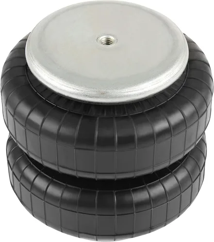 Vista 7 de 2 piezas de conjunto de puntal de suspensión de aire universal de doble fuelle estándar 2500 lb 1/2" npt de un solo puerto Estándar 2500 lb, 1/2