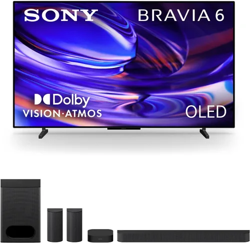 Vista 33 de Sony 65 pulgadas BRAVIA 6 OLED 4K HDR Smart Google TV con Gemini (K-65A60)